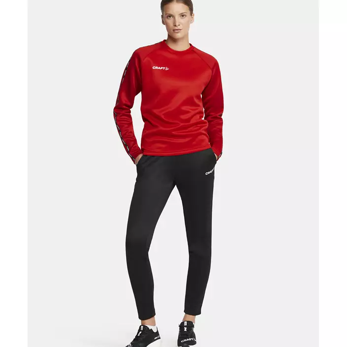 Craft Squad 2.0 dame træningstrøje, Bright Red-Express, large image number 1