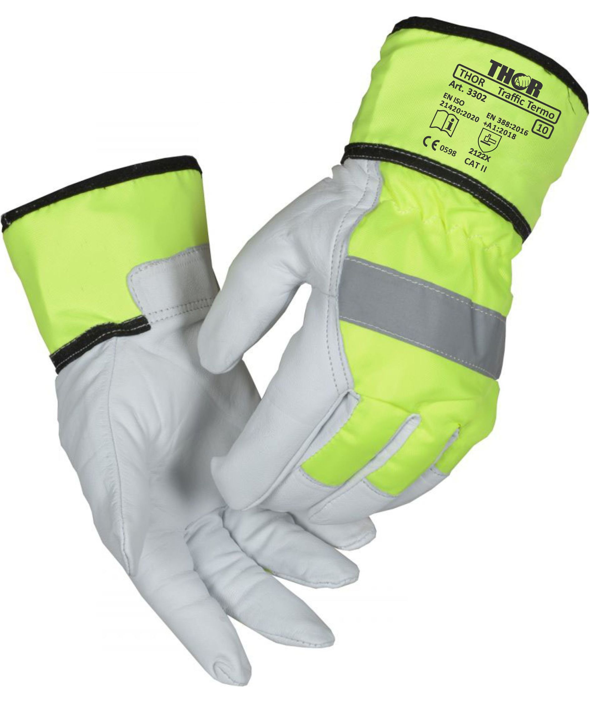 Thor 3302 HI-VIZ Vinterhandsker