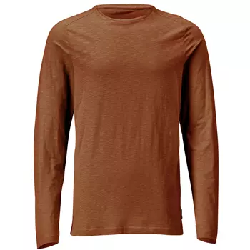 Mascot Customized langærmet T-shirt, Nøddebrun