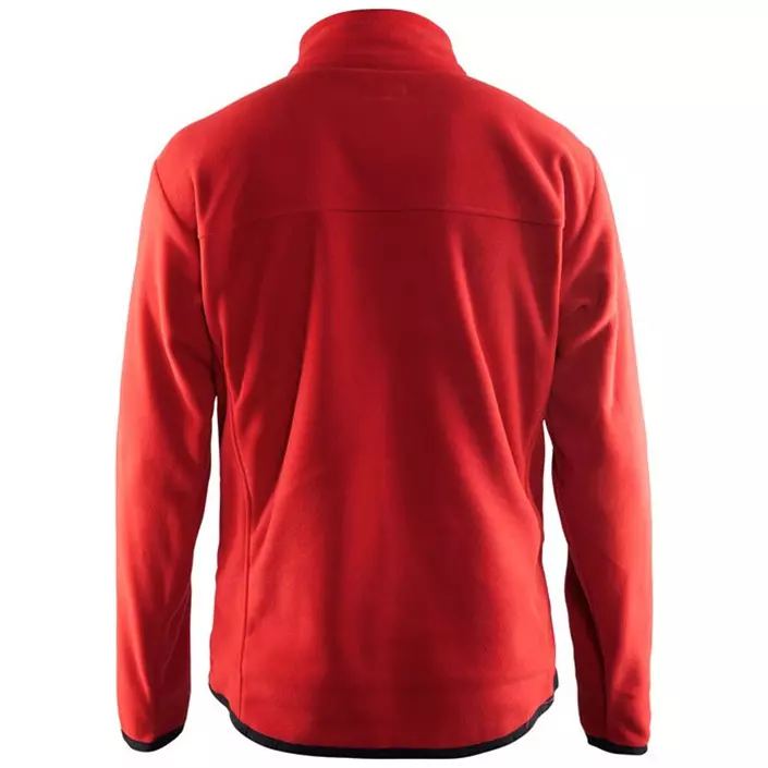Blåkläder fleece jacket, Red, large image number 1