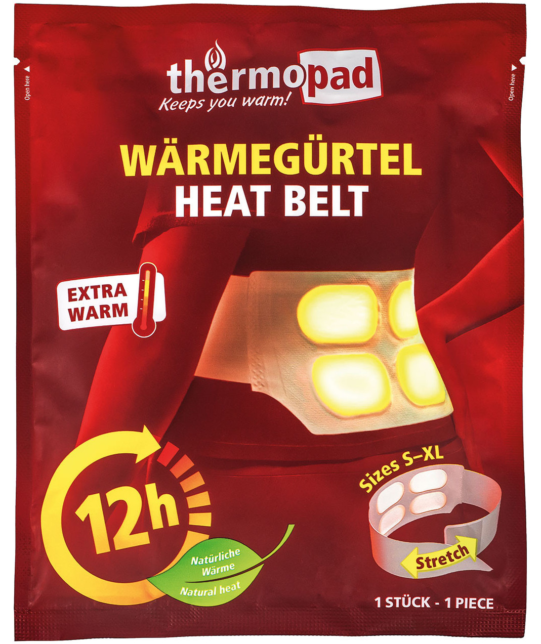Thermopad 3-pack heat belt
