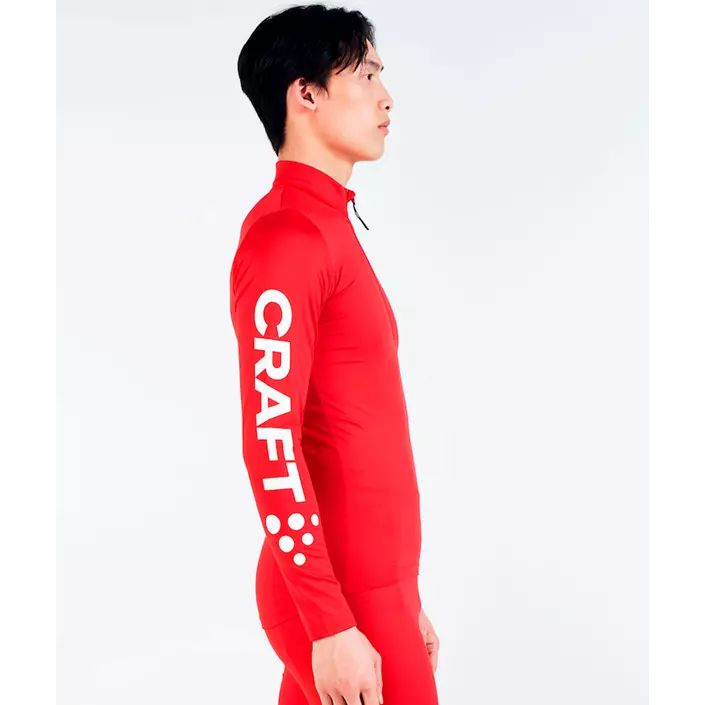 Craft ADV Nordic Ski Club Baselayer Sweater, Bright red, large image number 2