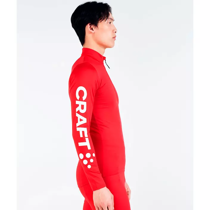 Craft ADV Nordic Ski Club baselayer sweater, Bright red, large image number 2