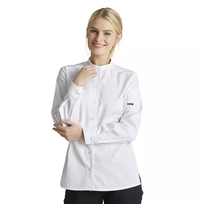 Kentaur dame kokke/serviceskjorte, Hvid, large image number 1
