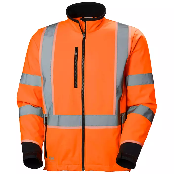 Helly Hansen UC-ME softshelljakke, Hi-vis Orange/Ebony, large image number 0