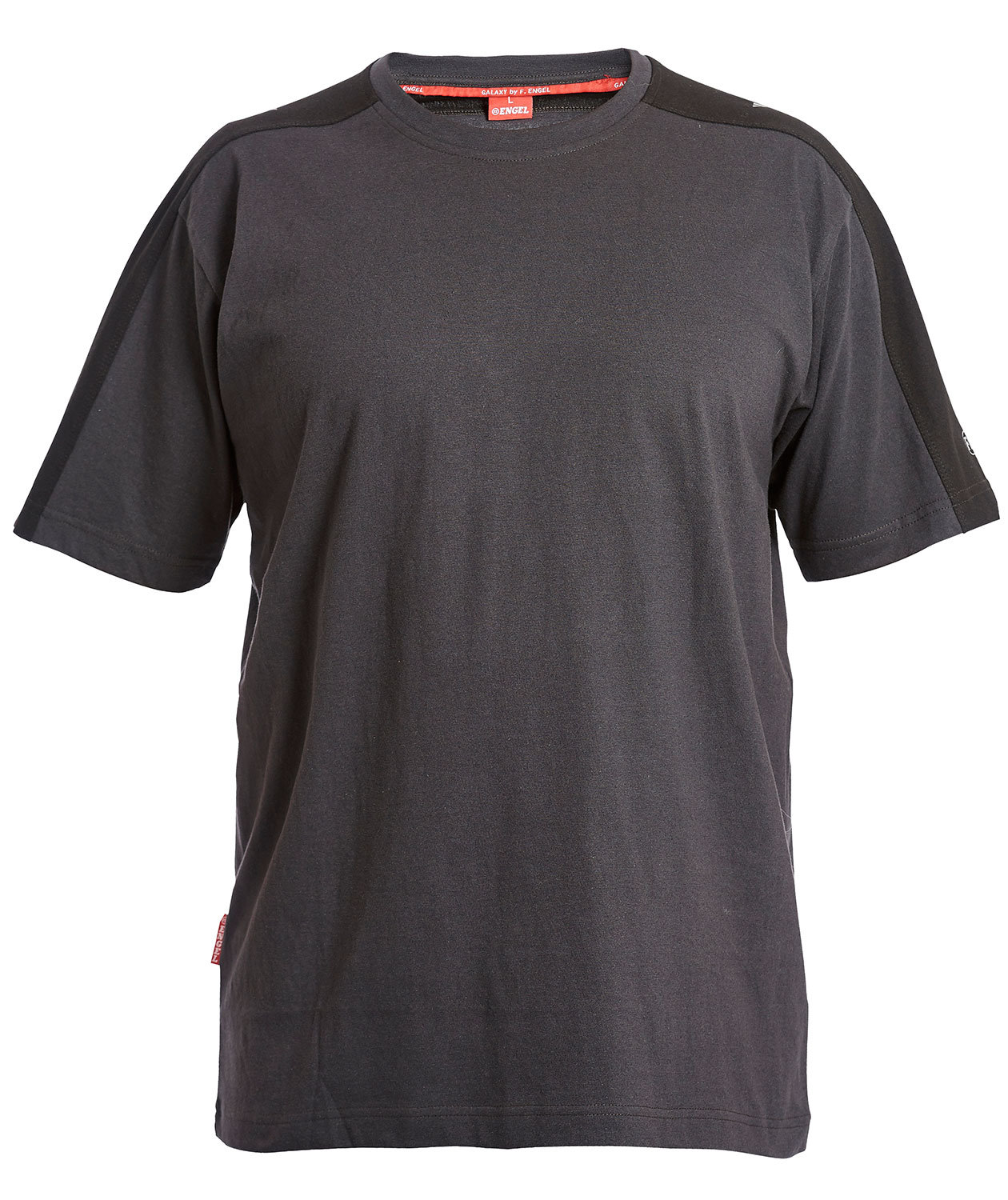 Engel Galaxy T-shirt, Antracitgr&aring;/Svart, large image number 0