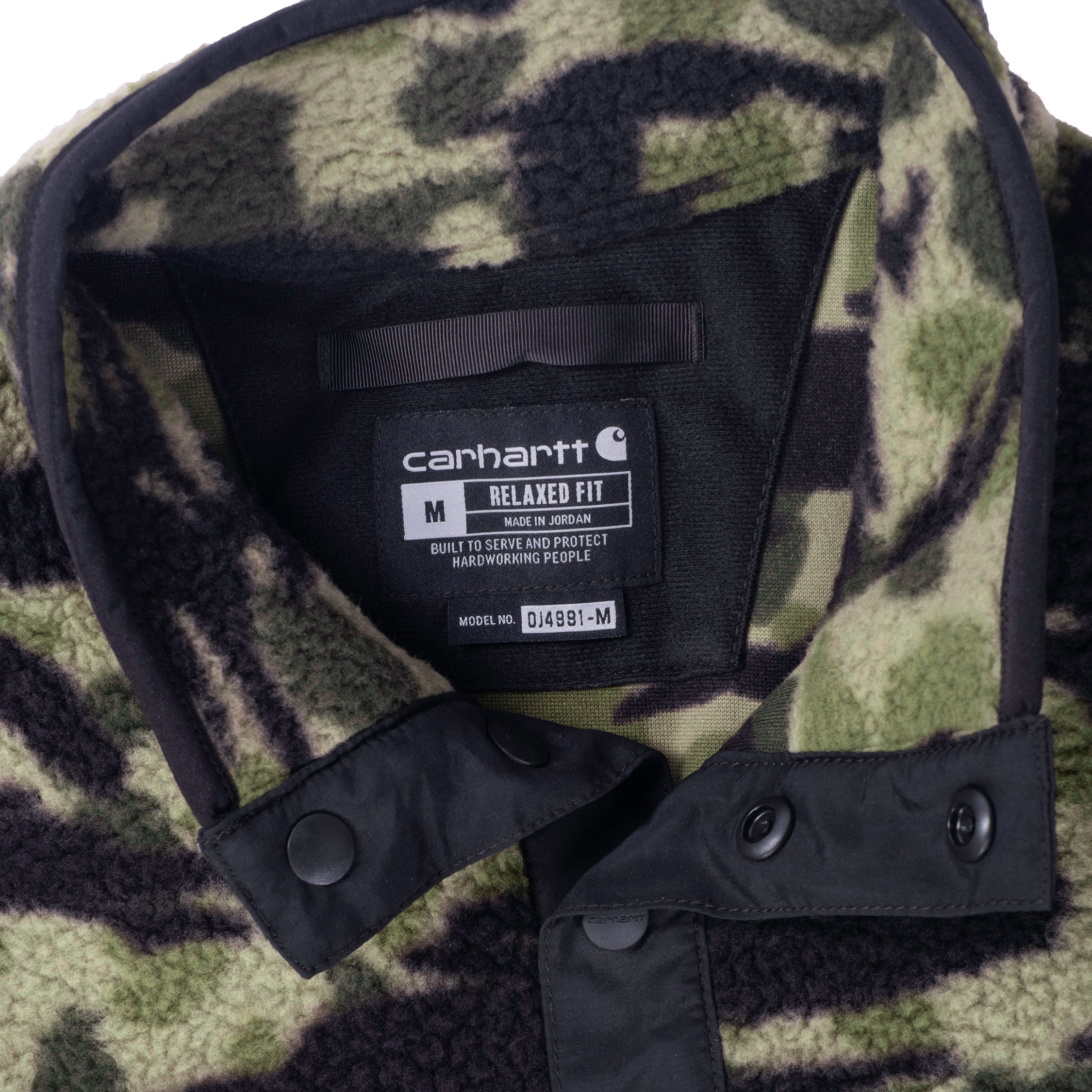 Carhartt Faserpelz Pullover, Camouflage, Camouflage, large image number 3