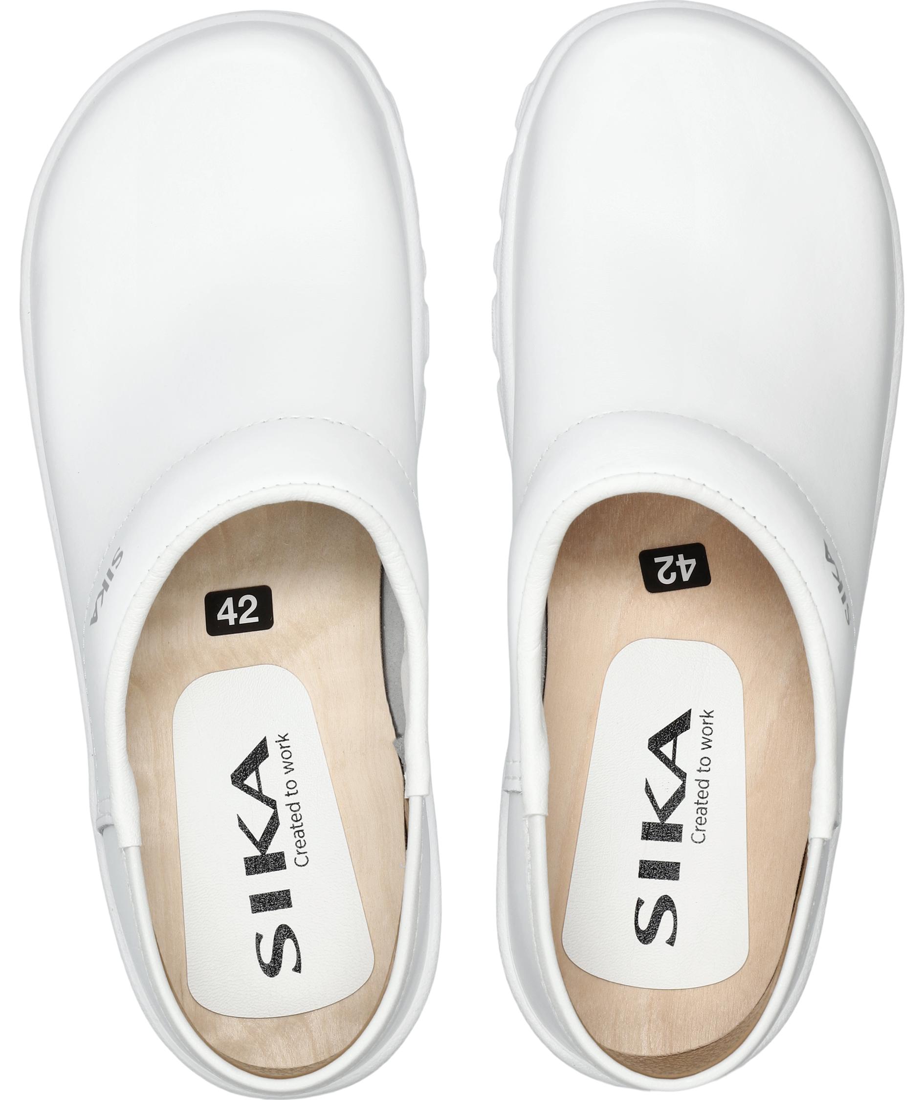 Sika Comfort Clogs mit Fersenkappe OB, Wei&szlig;, large image number 3