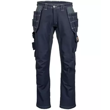 Tranemo Stretch FR craftsman trousers, Marine Blue