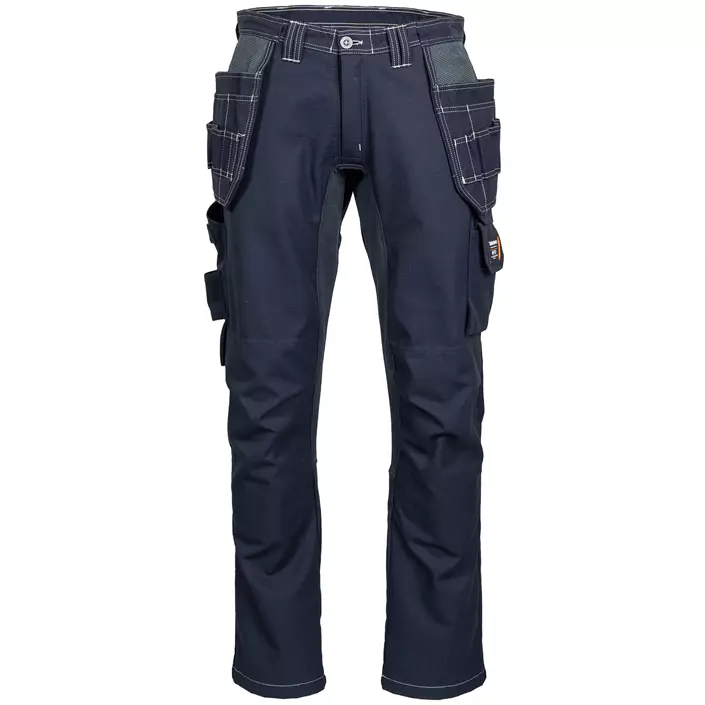 Tranemo Stretch FR craftsman trousers, Marine Blue, large image number 0