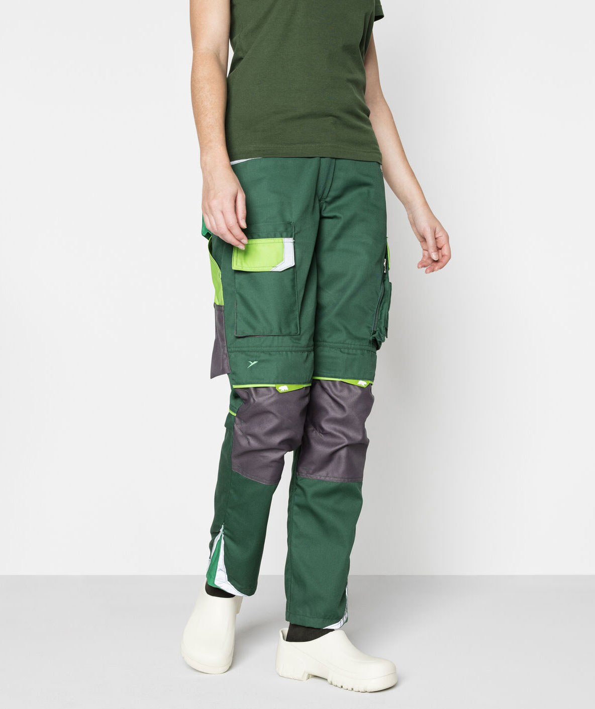 Birkenstock A630 Regular fit tr&auml;skor OB, Vit