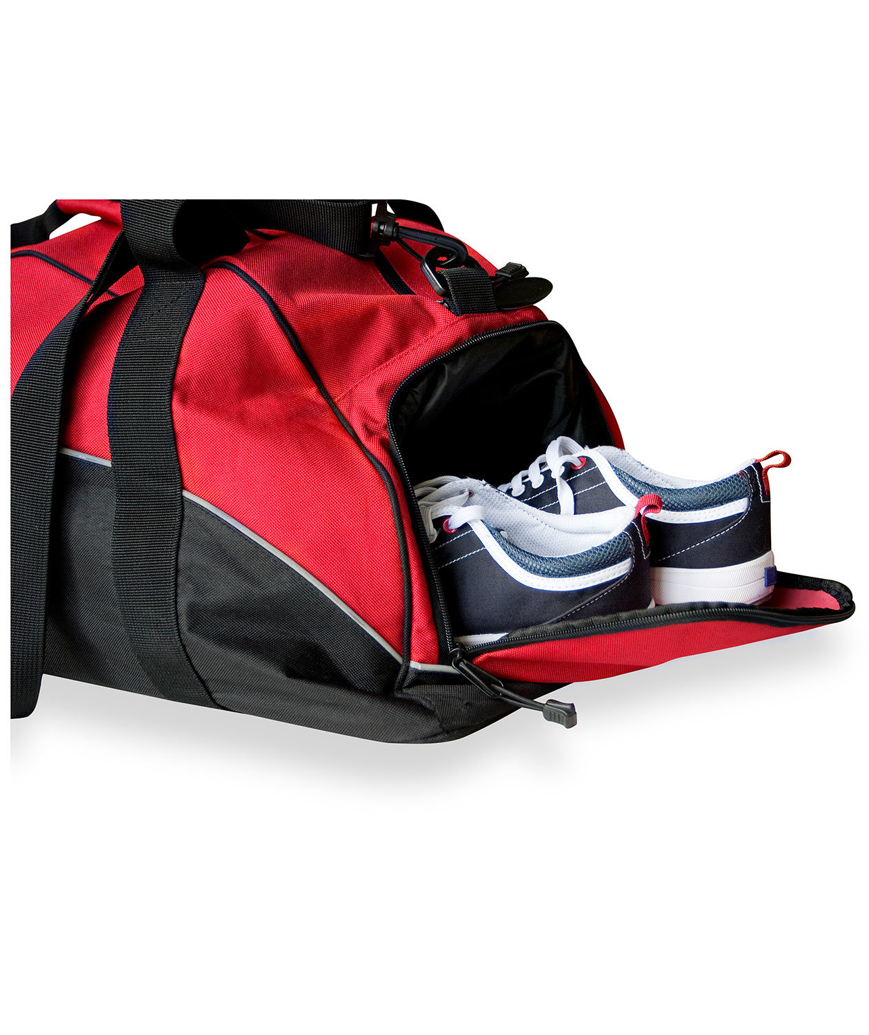 Clique sportstaske 41L, R&oslash;d, R&oslash;d, large image number 4