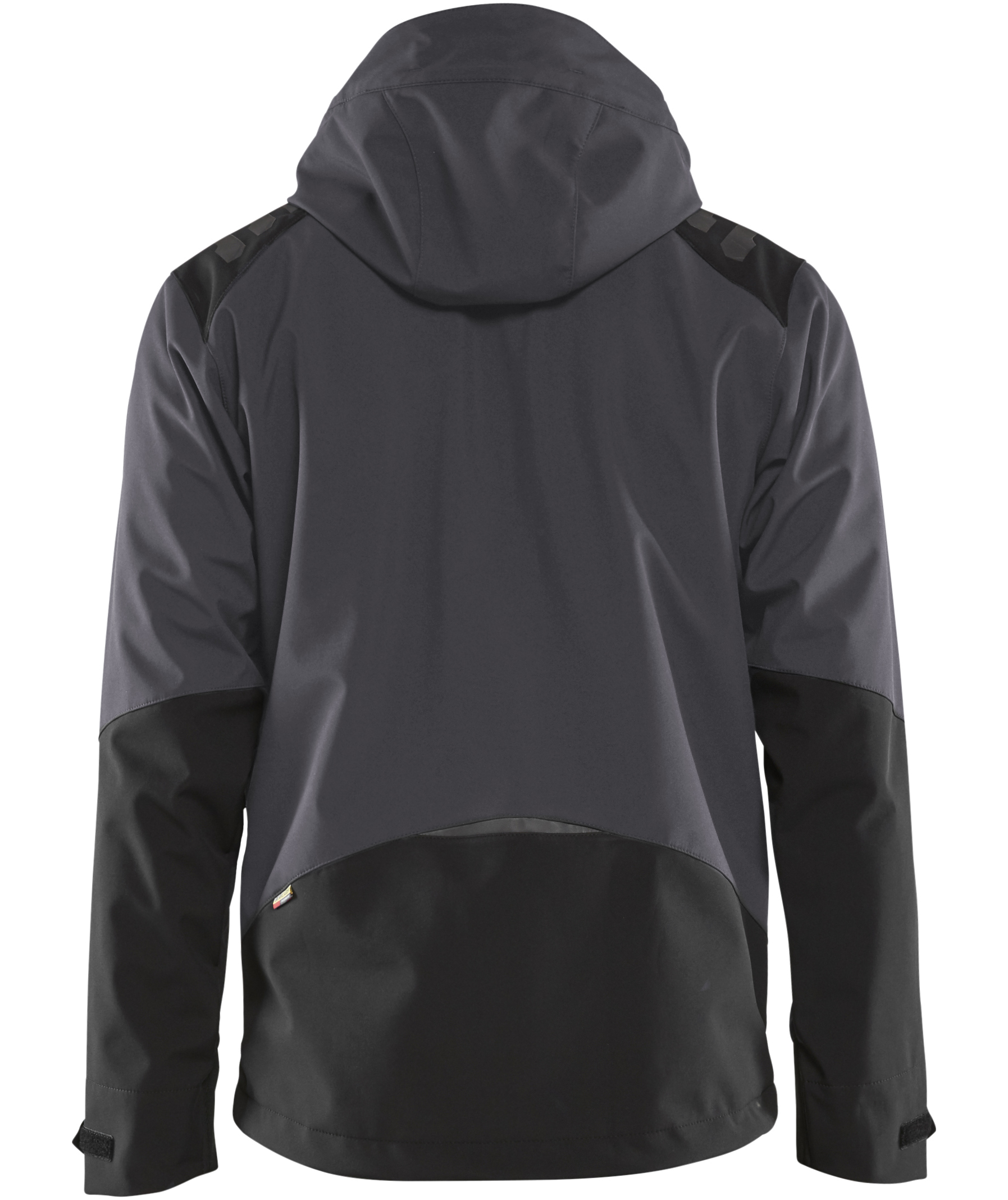 Bl&aring;kl&auml;der softshelljakke, M&oslash;rkegr&aring;/Sort, large image number 1