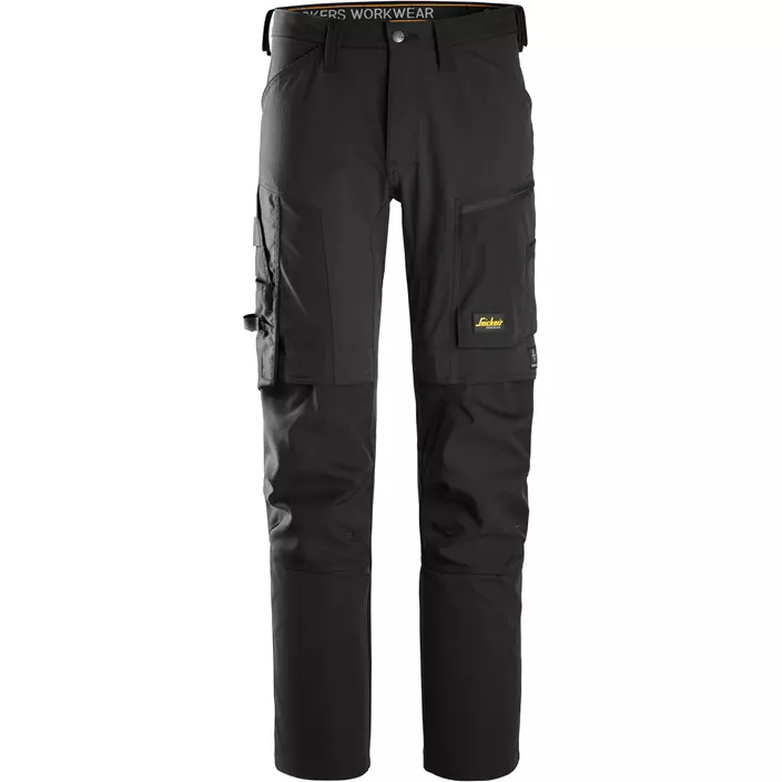 Snickers AllroundWork Arbeitshose 6318 full stretch, Black, large image number 0