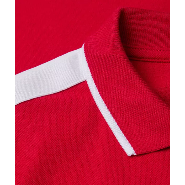 ID women's poloshirt, Red, large image number 3