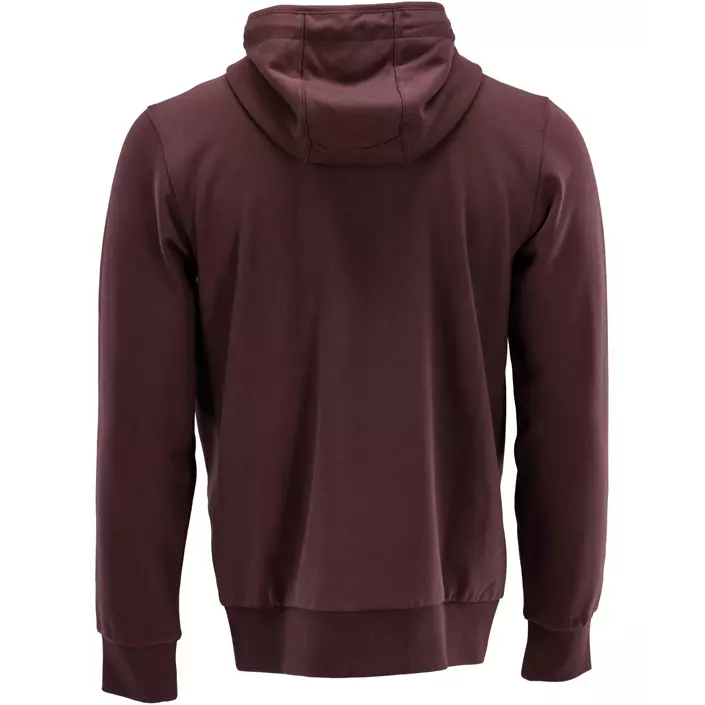 Mascot Customized hoodie with zipper, Bordeaux, large image number 1