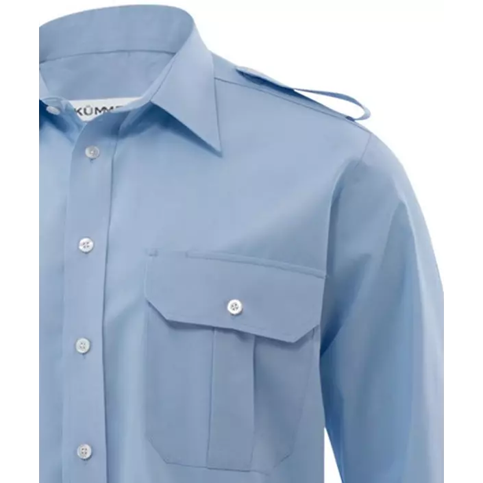 Kümmel Howard Classic fit pilot shirt with extra sleeve-length, Light Blue, large image number 1