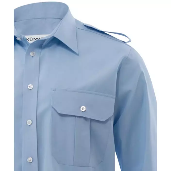 Kümmel Howard Classic fit pilotskjorta med extra ärmlängd, Ljusblå, large image number 1