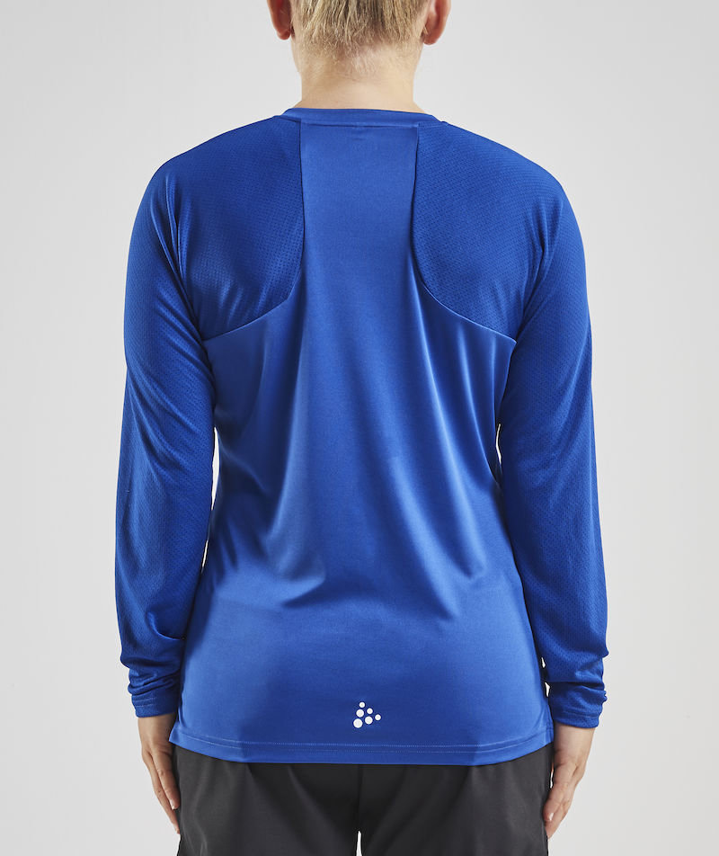 Craft Pro Control Impact long-sleeved women's T-shirt, Navy/Club cobolt, large image number 3