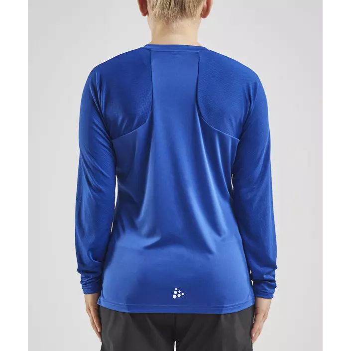 Craft Pro Control Impact langärmliges Damen T-Shirt, Navy/Club cobolt, large image number 3