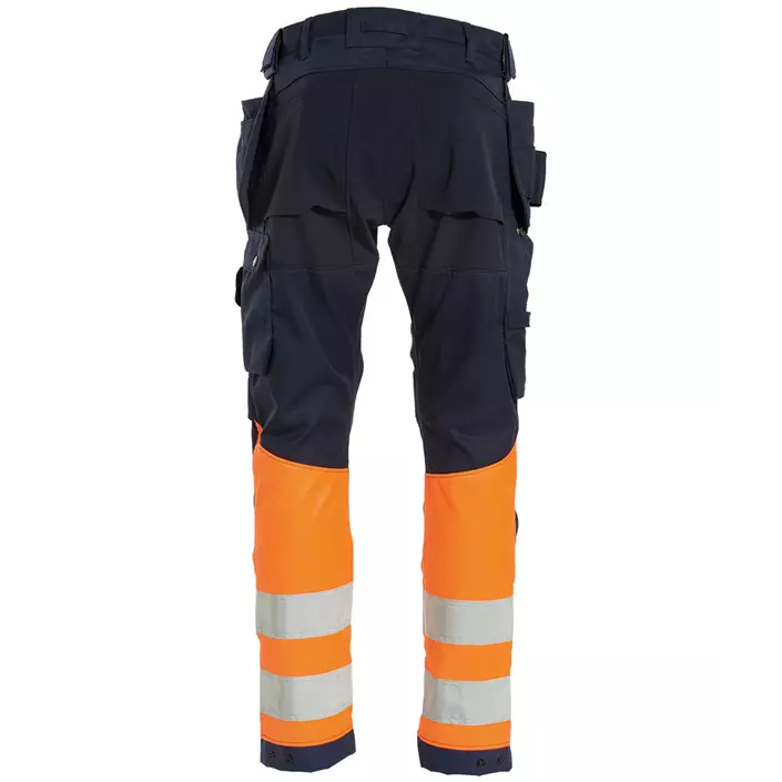 Tranemo Vision HV Damen Handwerkerhose, Marine/Hi-Vis Orange, large image number 1