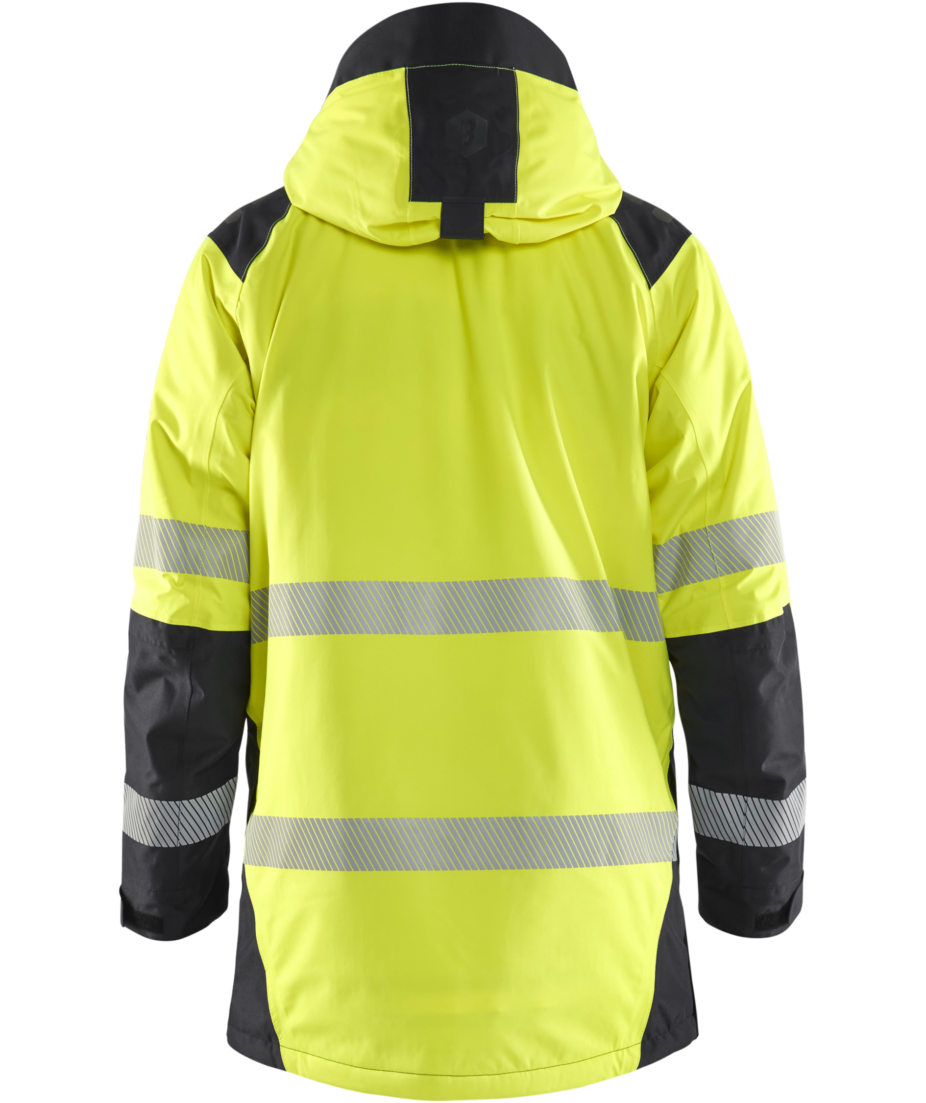 Bl&aring;kl&auml;der winter parka, Hi-vis Yellow/Black, large image number 2