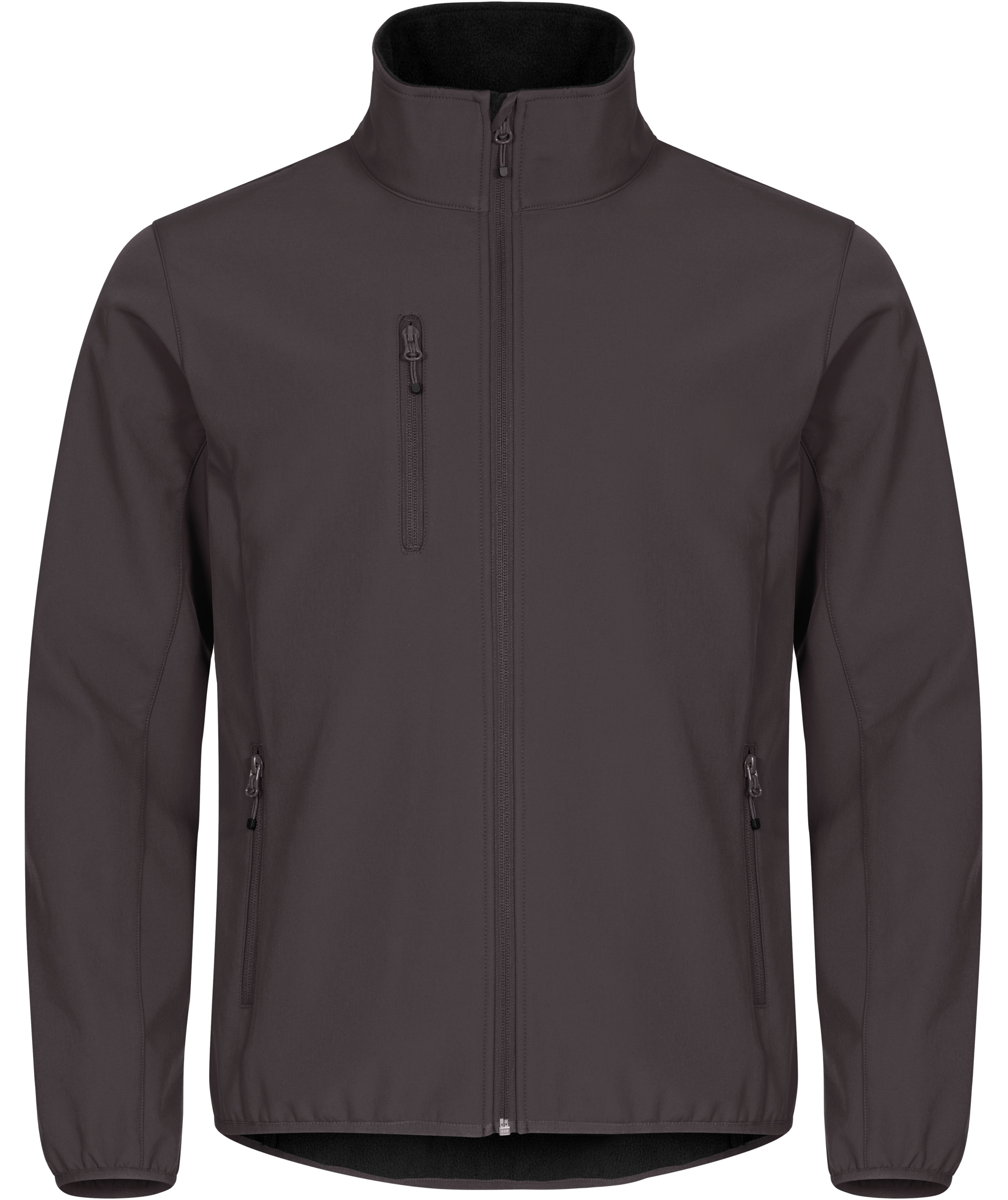 Clique Classic softshell jacket, Dark Grey, Dark Grey, swatch