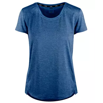 NYXX Eaze Damen Pro-Dry T-Shirt, Marine Melange
