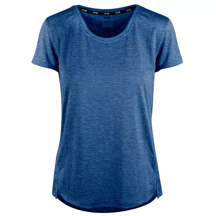 NYXX Eaze dame Pro-dry T-shirt, Marine Melange, large image number 0