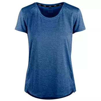 NYXX Eaze dame Pro-dry T-shirt, Marine Melange