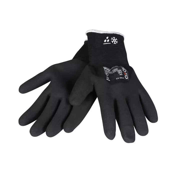 OX-ON Winter Comfort 3302 work gloves, Black, large image number 2
