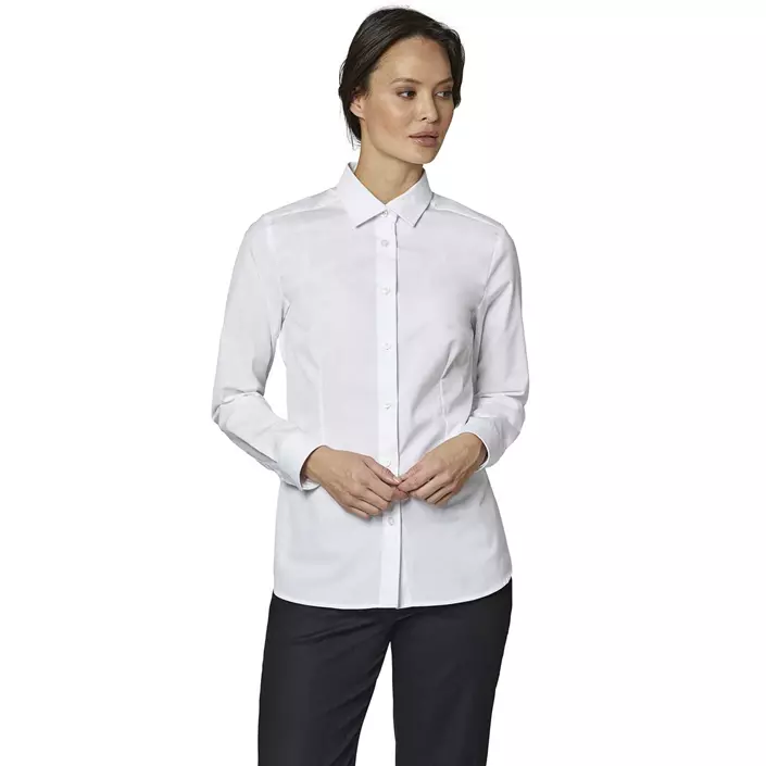 Kentaur modern fit women's shirt, White, large image number 1