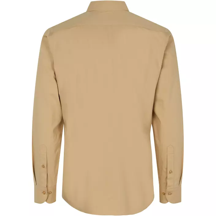 Seven Seas hybrid Slim fit skjorte, Sand, large image number 1