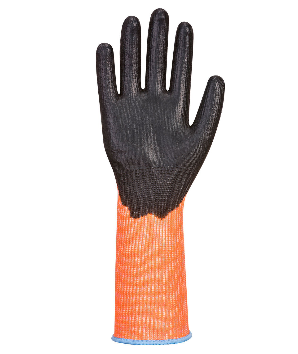 Portwest A631 cut protection gloves Cut D, Orange/Black, large image number 2