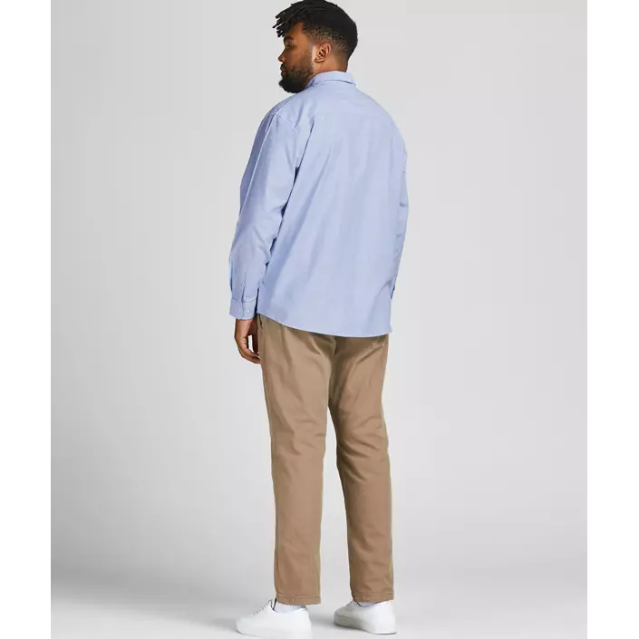 Jack & Jones JJEOXFORD Plus Size Regular Fit skjorte, Cashmere Blue, large image number 6