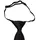Connexion Tie safety tie with elastic, Black, Black, swatch