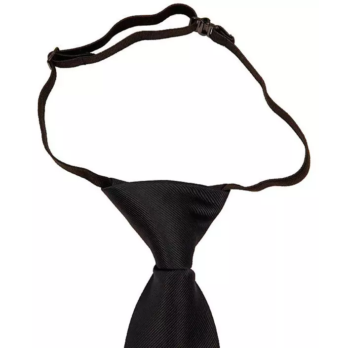 Connexion Tie safety tie with elastic, Black, Black, large image number 0
