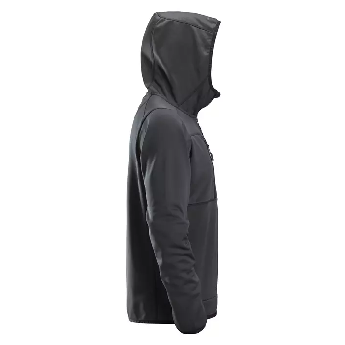 Snickers AllroundWork fleece hoodie 8058, Steel Grey, large image number 2