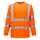 Portwest langermet T-skjorte, Hi-vis Orange, Hi-vis Orange, swatch