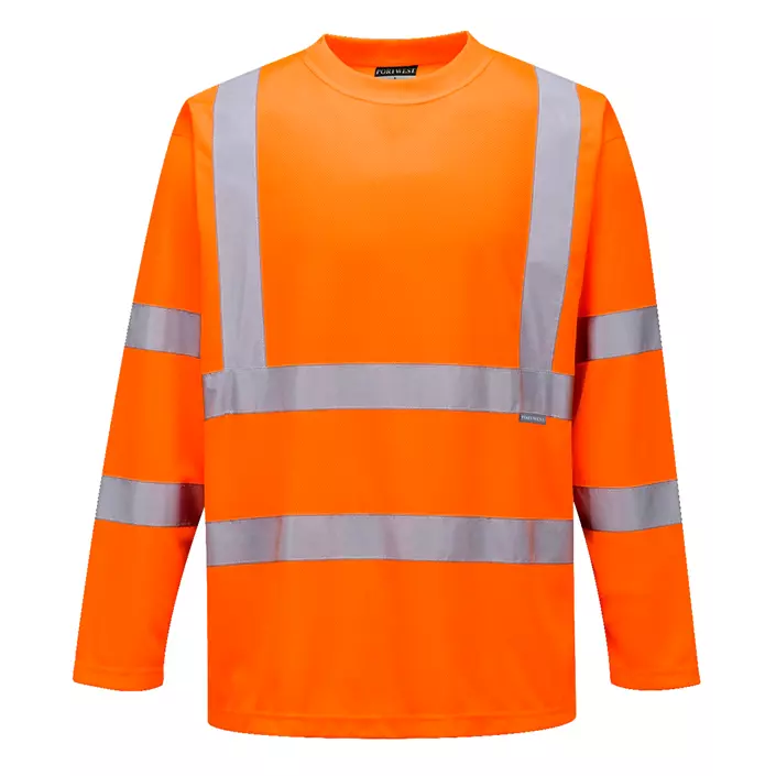 Portwest long-sleeved T-shirt, Hi-vis Orange, large image number 0