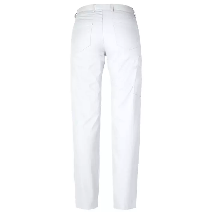 Smila Workwear Nina women's trousers, White, large image number 2