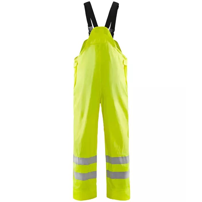 Blåkläder rain trousers, Hi-Vis Yellow, large image number 1