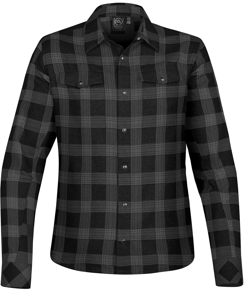 Stormtech Logan skjortor till dam, Carbon, Carbon, swatch