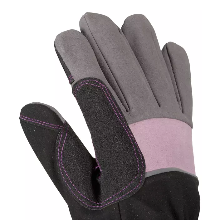 OX-ON Garden Supreme 5602 garden gloves, Purple/Black/Grey, large image number 1