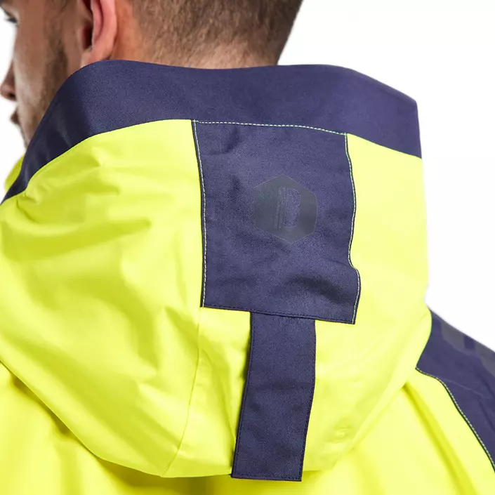 Blåkläder skalljakke, Hi-vis Gul/Svart, large image number 10