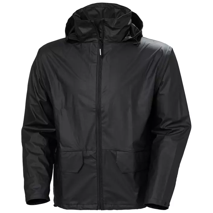 Helly Hansen Voss rain jacket, Black, large image number 0