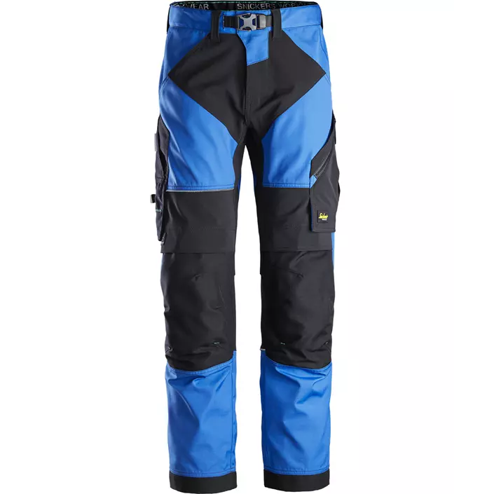Snickers FlexiWork work trousers 6903, Blue/Black, large image number 0