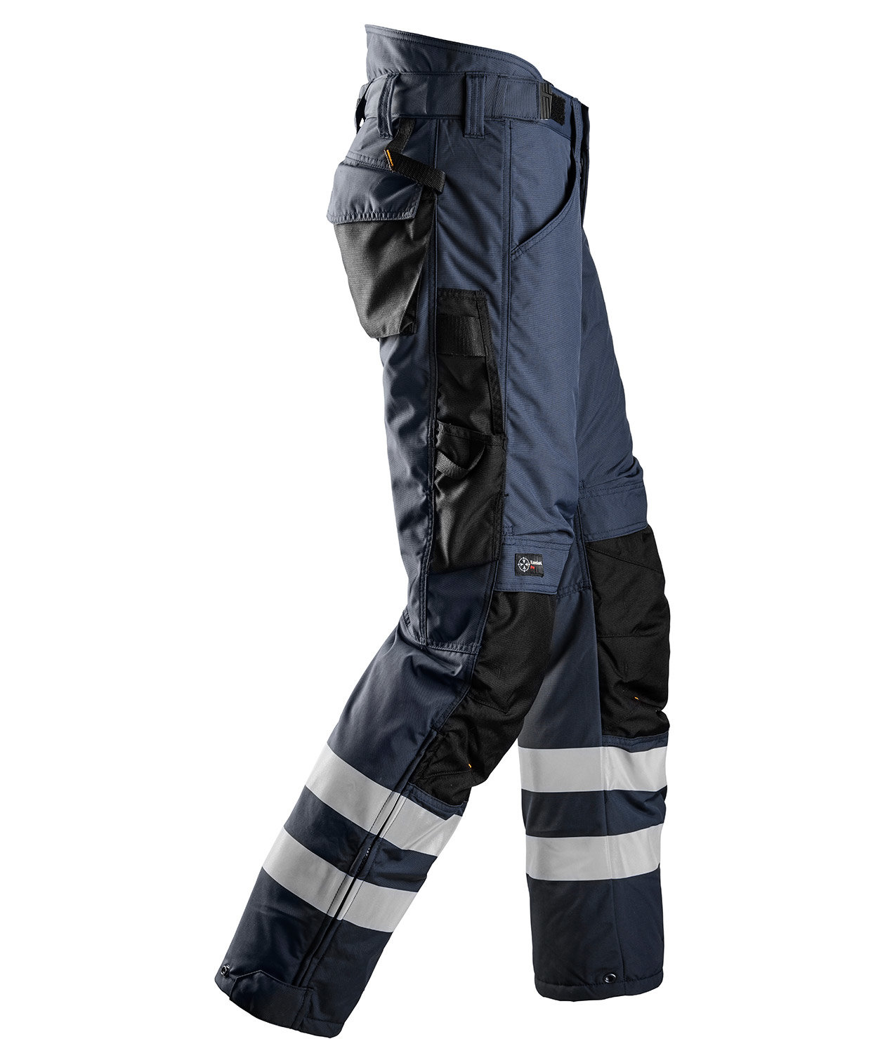 Snickers AllroundWork 37.5&reg; winter trousers 6619, Navy/Black, large image number 2