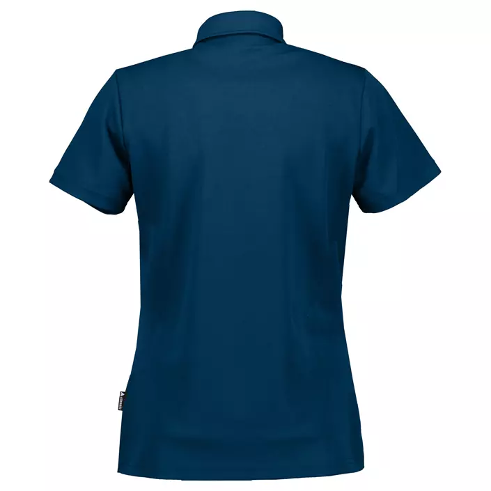 Pitch Stone Tech Wool dame polo T-shirt, Estate Blue, large image number 2