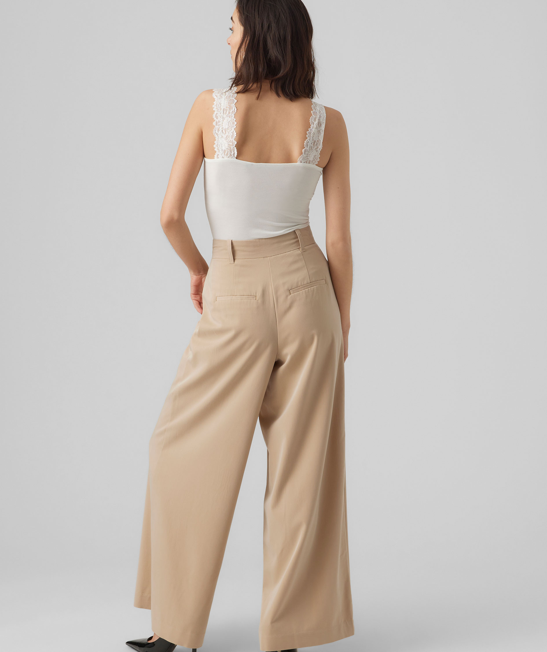 Vero Moda VMROSA linne dam, Snow White, large image number 2